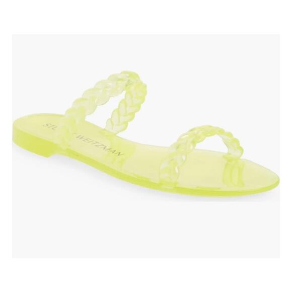 Stuart Weitzman Braida Sawyer jelly sandal women's size 7 - Picture 1 of 5